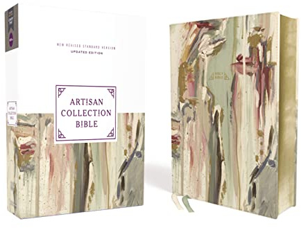 NRSVue, Artisan Collection Bible, Leathersoft, Multi-color/Cream, Comfort Print