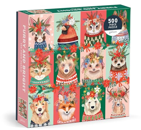 Furry and Bright 500 Piece Puzzle