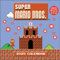 Super Mario Bros. 8-Bit Retro 2025 Wall Calendar with Bonus Diecut Notecards