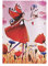 Paperblanc Kalender 12 Monate 2020 Mohnblumenfeld | Horizontal | Mini (95 × 140 mm)