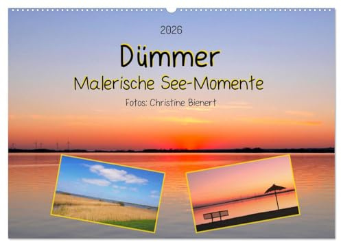 Dümmer, Malerische See-Momente (Wandkalender 2026 DIN A2 quer), CALVENDO Monatskalender: Einzigartige Momente am Dümmer See (CALVENDO Natur)
