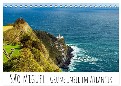 São Miguel - Grüne Insel im Atlantik (Tischkalender 2026 DIN A5 quer), CALVENDO Monatskalender: Natur- und Kulturhighlights auf der Azoreninsel (CALVENDO Orte)