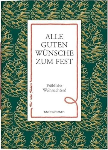 Alle guten Wünsche zum Fest: Fröhliche Weihnachtszeit! (Der rote Faden, Band 178)