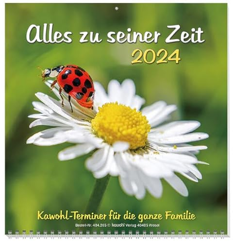 Alles zu seiner Zeit 2024: Termin-Kalender für die ganze Familie