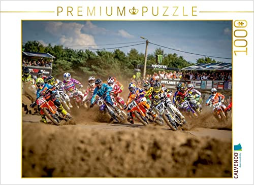 CALVENDO Puzzle MXGP Start Lommel | 1000 Teile Lege-Größe 64 x 48 cm Foto-Puzzle für glückliche Stunden