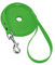 Original Biothane® Schleppleine Grün Neongrün mit Handschlaufe Länge: 10 m / 13 mm