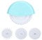 Cortador de repostería para decorar bordes y pasteles, 4PCS Rueda de Plástico Rodillo Tarta Decoración, Cortadores de Rueda para Hornear, Masa Rodillo Cortador para tartas, pasta, hojaldre