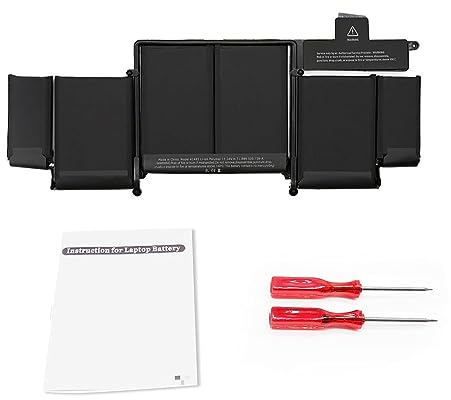 Laptop Akku A1493 A1502 Kompatible mit Apple MacBook Pro Retina 13 Zoll [Ende 2013 bis Mitte 2014] MGXD2 MGX92 MGX72 ME867 ME866 ME864 11.34V 71.8Wh MacBook Pro 13 Late 2013 to Mid 2014