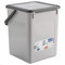 Rotho Waschpulver Aufbewahrungsbox mit Deckel Waschmittelbehälter Kunststoff (5kg / 9L, Grau)