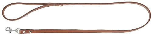 Kerbl Pet Mexica Leine Taupe 12 mm, 100 cm genietet