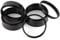 Lens Extension Tubes Astrophotography Telescope Eyepiece,Various Sizes 8Pcs Black Telescope Adapter Ring for Replacement
