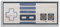 Stupell Industries Vintage Videospiel Entertainment System Classic Controller, Blau, entworfen von Daphne Polselli Gray Gerahmtes Wandbild, 61 x 25 cm