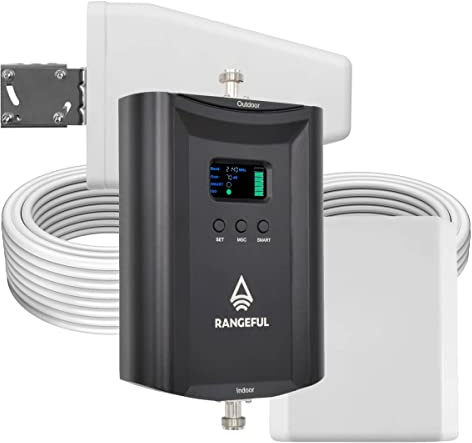 Rangeful Lance 200 V3G Handy-Signalverstärker für alle europäischen Netzanbieter GSM/UMTS/LTE Mobiler Repeater 2G 3G 4G Mobilfunkverstärker 900/1800/2100MHz Handy-Repeater