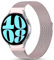 SUGARJAR Correa Compatible con Samsung Galaxy Watch 7/FE/6/5/4 40 mm 44 mm/Watch 6 Classic 43 mm 47 mm, Metal Magnética Correas para Galaxy Watch 5 Pro 45 mm/Watch 4 Classic 42 mm 46 mm