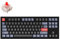 Keychron Q3 TKL 75% Custom Mechanical Keyboard, Wired RGB Backlight QMK/VIA Programmable Macro, Hot Swappable Gateron G Pro Red Switch for Mac Windows Linux (Carbon Black)