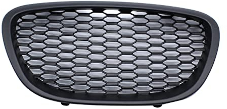 1 PC SHLPDFM Grille Honeycomb Gloss Black Mesh Badgeless Debadged Front Upper Grille Fits for SEAT LEON MK2 1P1 2006-2009 For Altea (5P) & Altea XL 3 For Toledo Mk3 (5P)