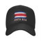 OLIKED Baseballmütze Costa Rica Flagge Costa Rica Coole Fans Sonnenschirm Verstellbare Outdoor-Mützen für Männer Frauen Bedruckte Mode Hüte