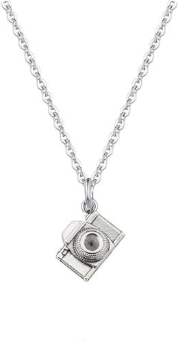 JollyDragon Camera Necklaces Gift Camera Men's Necklaces Photography Gifts Photographer Photo Enthusiasts Travel Memorabilia