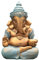 Ganesha Figur groß 32cm Ganesha Buddha Statue Gartendeko für draußen,Ganesh Elefantengott Figur,Zen Buddha Deko Hindu Elefant Statue Buddha Skulptur deko für Garten,Balkon,Heimdekoration Geschenk，XL