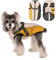 Lairle Hundemantel Hund Wintermantel Hundejacke Hundemantel wasserdichte Hundegeschirr Mantel Kleiner Hundemantel Puppy Mantel Hundemantel mit Geschirr für kleine mittlere große Hunde