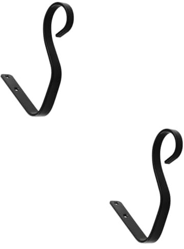 LABRIMP 2 Stücke Eisen Pflanzer Lampen Vogel Feeder Aufhänger Dekorative Haken Für Blumentopf Nest Aufhänger Für