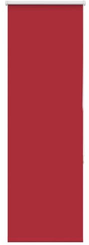 vidaXL Verdunkelungsrollo Rot 50x175 cm Stoffbreite 45,7 cm Polyester, Rollo, Klemmfix, Thermorollo, Verdunklungsrollo, Klemmrollo, Fensterrollo