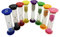 Lot de 8 sabliers de 8 couleurs, y compris 10/15/30 secondes, 1/2/3/5/10 minutes pour salle de classe, bureau à domicile