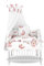 Mobil Babybettchen Beistellbett Baby Betty Komplettset Babybett Mobil (Hellrosa)