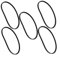 WIIYENA Vacuum Cleaner Belt for Hoover for Smartwash FH52000 FH52001 FH52002G FH52004PC FH52013 FH53000PC Automatic Carpet Cleaner Drive Belt(5PCS)