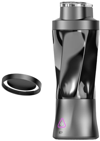 Licuadoras portátiles recargables por USB, exprimidor de viaje de 700 ml de capacidad, taza de jugo para entusiastas de los jugos y el fitness