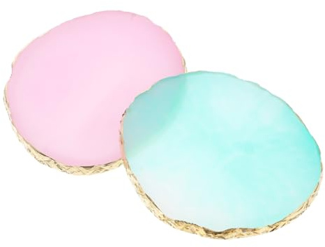 Nagellack Farbmischpalette 2 Stück Kunstharz für Nagelkunst
