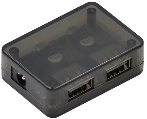Asyduey Dual USB Car Charger Charging Module Input 6V-30V Single Port 18W for QC2.0 QC3.0 Car Vehicle Board with Case