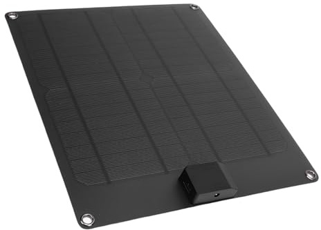 Bewinner 30W Solar Trickle Charger Set, IP67 Water Proof USB Portable Solar Panel with Controller for 12V Batteries, Cell Phone, Car, Boat, RV