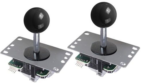 Competition Styles Joysticks Featuring Small Switches Classical Game Joystick Gaming Accessories Pair for Game Consoles Gaming Joystick