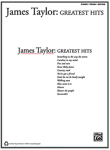 James Taylor: Greatest Hits: Piano/Vocal/Guitar Book