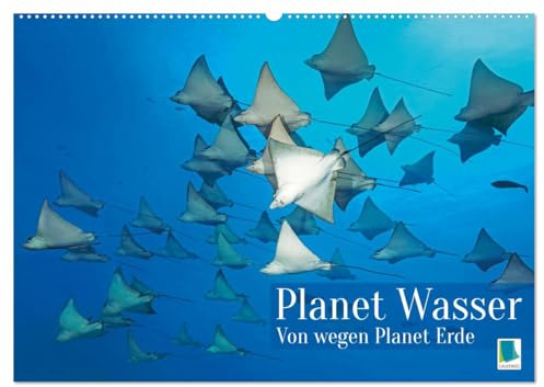 Planet Wasser: Von wegen Planet Erde (Wandkalender 2026 DIN A2 quer), CALVENDO Monatskalender: Über 70 Prozent des Planeten sind mit Wasser bedeckt: Warum also Planet Erde? (CALVENDO Orte)
