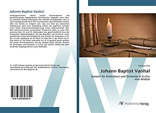 Johann Baptist Vanhal: Konzert für Kontrabass und Orchester in Es-Dur eine Analyse