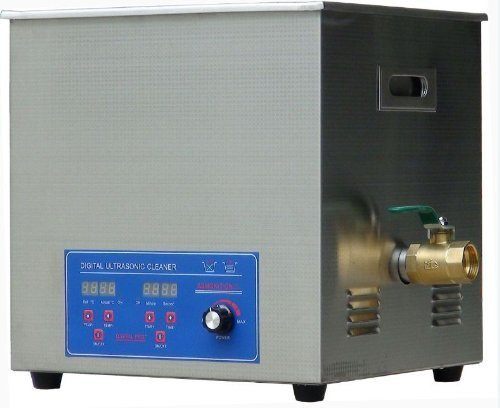 10L multifunzione in acciaio inox pulitore ad ultrasuoni lavatrice Termostato digitale impostazioni, Timing, Power regolabile con un cesto 80 KZ ad alta frequenza