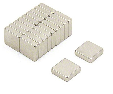 Magnetastico® | 20 Stück Neodym Magnete N52 Quadrat 10x10x4 mm | Kühlschrankmagnet Pinnwandmagnet Dauermagnet Whiteboardmagnet Haftmagnet Quadratmagnet Quadermagnet