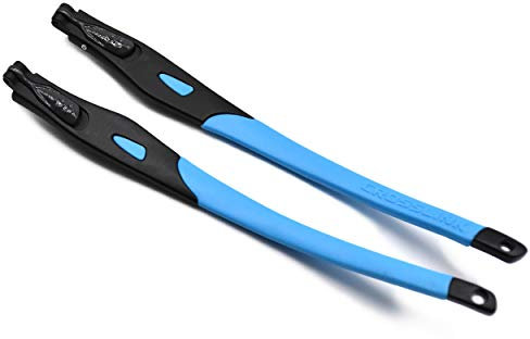 SOODASE Blau Ersatzglasrahmen Gläser beine For Oakley Crosslink Brillengestell