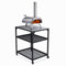 Ooni table inox modulaire – Taille moyenne – Desserte de cuisine en inox – Table pour four extérieur – Accessoires ooni
