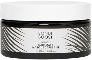 BondiBoost HG Miracle Haarmaske - Tiefenpflegende, silikonfreie Behandlung mit Argan- und Jojobaölen für seidiges, frizzfreies Haar - Vegan & Tierversuchsfrei - 200ml