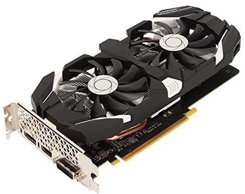 GTX 1060 6GB GDDR5 192bit Tarjeta Gráfica para Juegos Ventiladores Duales Refrigeración HDMI DVI DP PCI-E GPU para PC para Juegos, 6/5/3 GB Disponible(6 GB)