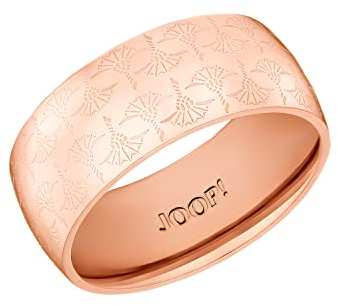 Joop! Ring Edelstahl Damen Ringe, Roséfarben, Kommt in Schmuck Geschenk Box