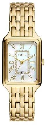 Fossil Raquel ES5304 Damenuhr, nur Zeitanzeige, trendy, Armband