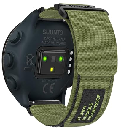 Armband für Suunto 9 Titanium/9 Baro/Spartan Sport, Armbänder Nylon Weave Armband Verstellbares Sports Weiches Atmungsaktiv Ersatzarmband Kompatibel mit Suunto 9 Titanium/9 Baro/Spartan Sport (D)