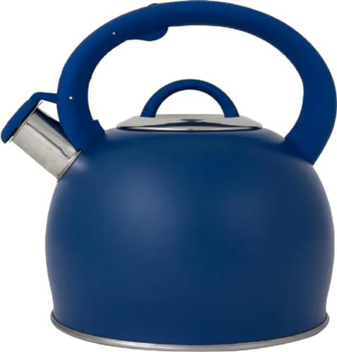 Bialetti Bollitore Blu Schiaccianoci 2.5 Litri adatto a tutti i piani cottura compreso induzione