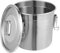 Contenitore in acciaio inox da 6 l, con coperchio, ermetico per la conservazione di una varietà di alimenti asciutti