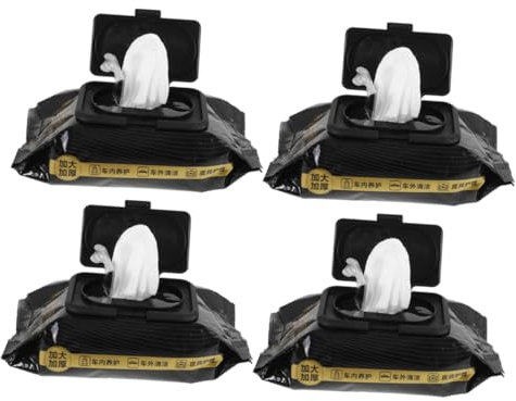 iplusmile 320pcs Leather Care Wipes Enhance Luster Clean Condition Pu Leather for Shoes Cars Furniture Bags