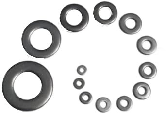 M1,6 - M30 Unterlegscheiben | DIN 125 Edelstahl V2A | (10, M20 (d1= 21mm))